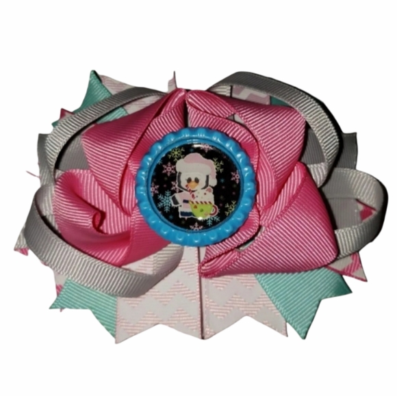 handmade Other - New Handmade Bow Penguin Latte 5"